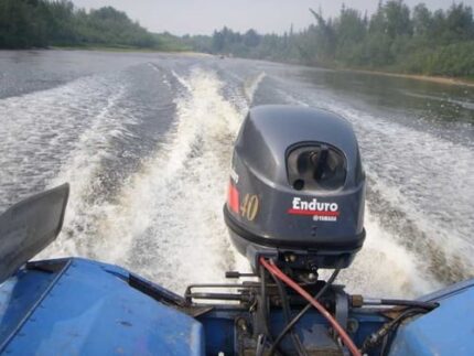 Лодочный мотор YAMAHA 40XWL 2х-тактный