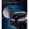 Лодочный мотор MARLIN под водомётную насадку MP 30 AWR Proline