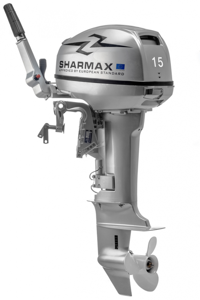 Лодочный мотор 2-х тактный Sharmax SM15HS