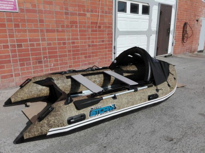 5ad77ab77da2d9a0ed345d3394f2c839 Лодка ПВХ STORMLINE Adventure Extra 360 (камуфляж) (2022)